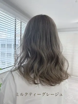 セミロング カラー 💙まこと💙艶 カラー(Rico)のヘアスタイル