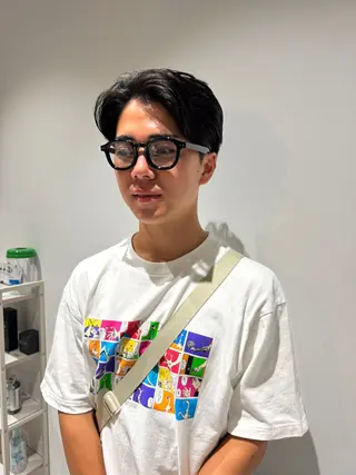 ショート メンズ メンズカット/ ブリーチ/かほのヘアスタイル