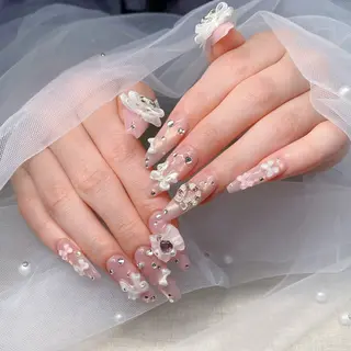 ネイル Momo チップ長さ出し専門店のネイルデザイン