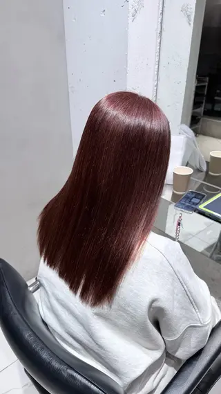 ミディアム 🫆似合わせカラー/ ケアカラー/泰玖のヘアスタイル