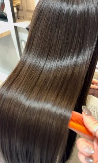 ロング カラー beaute錦糸町 🦖⋆͛yuka💚のヘアスタイル