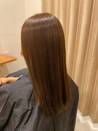 ロング 式部 由美子のヘアスタイル