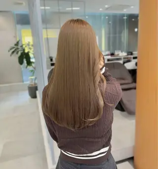 カラー 艶髪/透明感カラー /ゼンのヘアスタイル