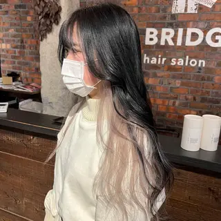 ロング カラー Rino kanayama所属・Rino 金山 / 宮澤 萌のヘアスタイル