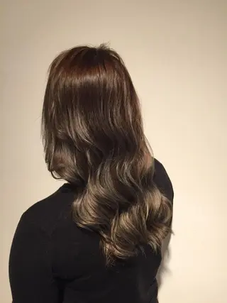 ショート ミディアム セミロング ロング カラー パーマ マツエク・マツパ 小顔カット✨ 透明感カラー/村上のヘアスタイル