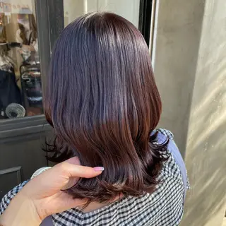 ミディアム カラー ✂︎透明感カラー特化 /日和優真✂︎のヘアスタイル