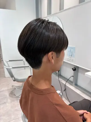 ショート パーマ メンズ REM所属・渋谷 とまとのヘアスタイル