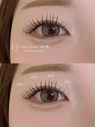マツエク・マツパ ナチュ盛れ♡ 束間まつげ-nanaのマツエク・マツパデザイン