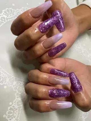 ロング ネイル nail salon azuのネイルデザイン