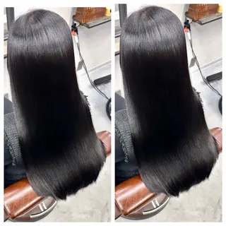 ロング XYZ新宿所属・縮毛矯正/韓国 /店長/KANATOのヘアスタイル