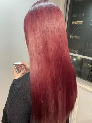 ロング カラー ボブ美容師 /馬場 翼のヘアスタイル