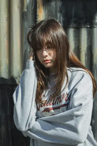 カラー ロング GOAT_茅ヶ崎 南口徒歩2分のヘアスタイル