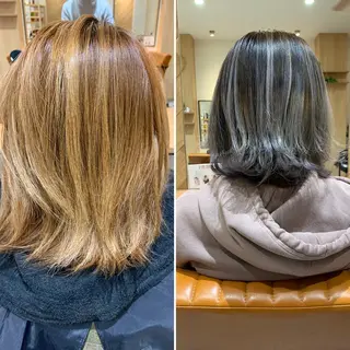 ミディアム カラー オーナースタイリスト 宗正淳志のヘアスタイル