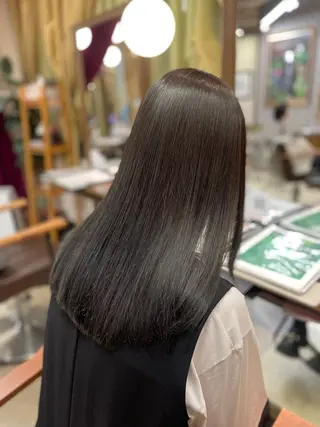 ロング カバーヘアブリス上尾店所属・飯田 萌友のヘアスタイル