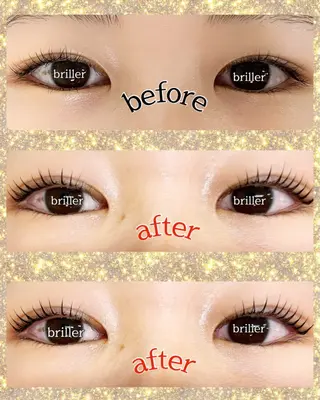 マツエク・マツパ Briller @odawaraのマツエク・マツパデザイン