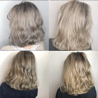 カラー NINE＋/代表 ブリーチ特化型サロンのヘアスタイル