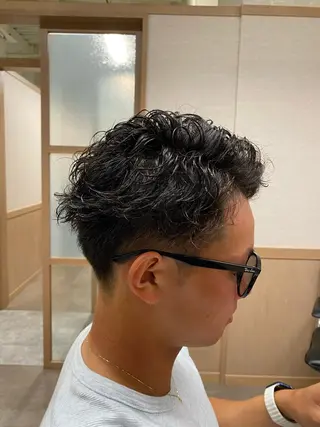 メンズ GO TODAY  SHAiRE SALON 名古屋店所属・艶カラー/髪質改善/ 西　大喜(ひろき)のヘアスタイル