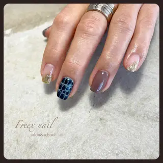 ネイル Freex nail所属・freex nail /ニュアンス/個性派のネイルデザイン