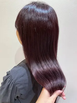 ロング カラー 小森 樹奈のヘアスタイル