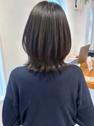 ミディアム mue by ameiro所属・豊中カットモデル🎀 kaedeのヘアスタイル