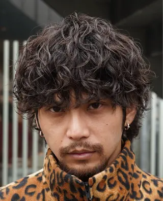 パーマ メンズ 仙台フェザーパーマ/ fifth/遠藤楓雅のヘアスタイル