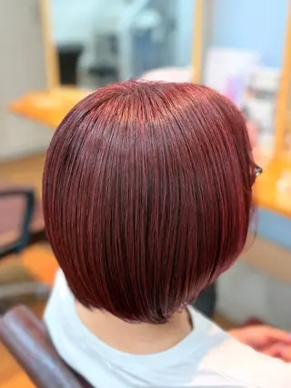 ショート カラー 髪質改善🌿‬/艶感 /髙木 優人のヘアスタイル