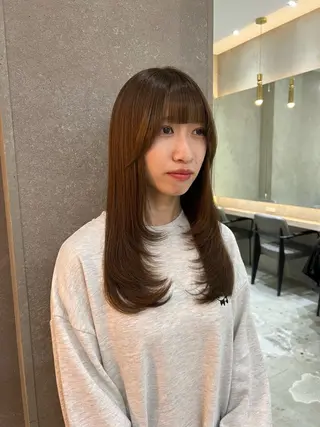 ロング カラー 髪質改善/ボブ/ ハイトーン❣️yuiのヘアスタイル