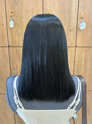 ミディアム Ancheri by flammeum戸塚店所属・ひな/ボブカット/ ブリーチなしWカラーのヘアスタイル