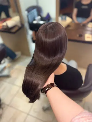 ロング カラー 🎀透明感カラー 🐈ナズナのヘアスタイル