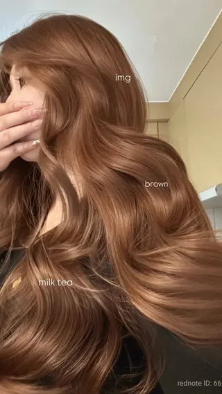 カラー ベージュ・ラベンダー カラー🎀りりのヘアスタイル