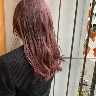 ロング 艶髪color💎髪 質改善ストレート大吉のヘアスタイル