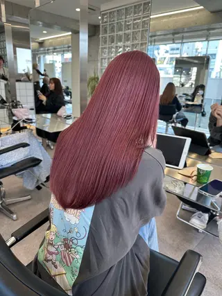 ロング cinq所属・ハイトーンカラー/ sorane♥️のヘアスタイル