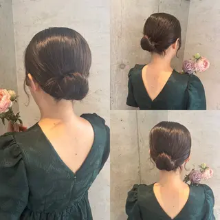 ミディアム ヘアアレンジ Reve  resort所属・美髪× ヘアセット✨Araiのヘアスタイル