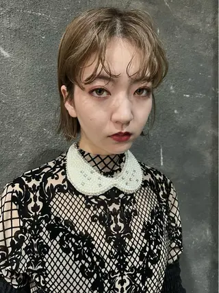 ショート カラー レイヤー,ボブ / 彩未のヘアスタイル