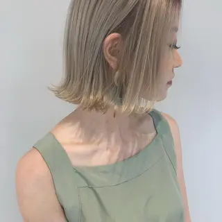 ショート カラー ❤️ダブルカラー 髪質改善❤️SAYAのヘアスタイル