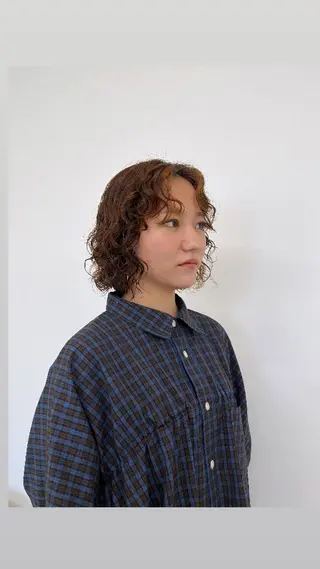 ショート パーマ ルプラボウ　小野寺 菜穂/豊橋/パーマのヘアスタイル