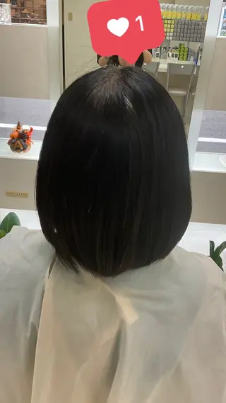 タカハシ リナのヘアスタイル