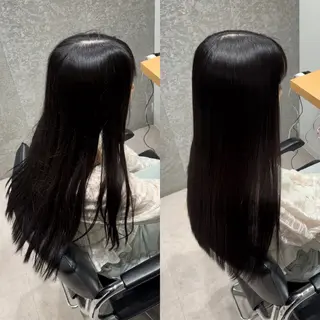 ミディアム 髪質改善ヘアケア 艶髪特化/上田のヘアスタイル