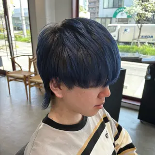 カラー メンズ GISELA サリナのヘアスタイル