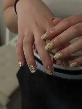 ネイル 𝐅𝐢𝐢【本町/ ネイル】Miho💜のネイルデザイン