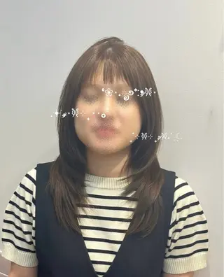 ミディアム 🎀みさき🎀 韓国レイヤー/ボブのヘアスタイル