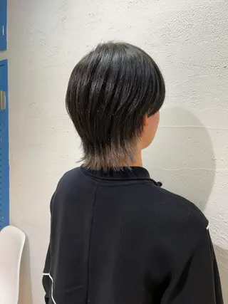 ショート メンズ ウルフカット 🐹朝日🐹のヘアスタイル