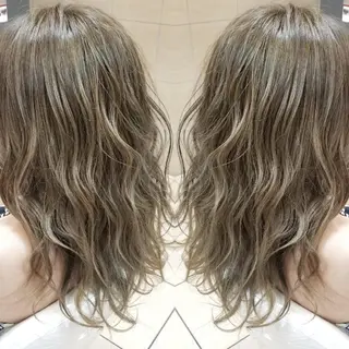 ロング カラー 髪質改善特化美容師 小林和哉のヘアスタイル