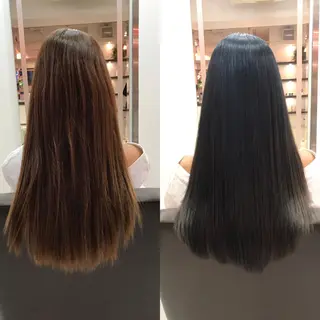 ロング 韓国ヘア×髪質改善 ⭐️谷遼平⭐️のヘアスタイル