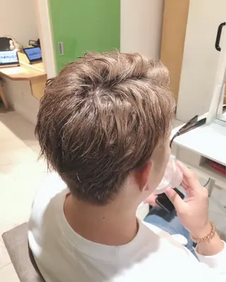 ショート 髪質改善韓国レイヤー カット内田智大のヘアスタイル