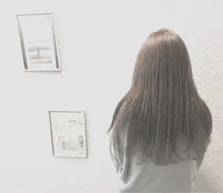 ロング カラー てんま さやかのヘアスタイル