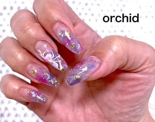 ネイル orchid ♡オーキッドのネイルデザイン