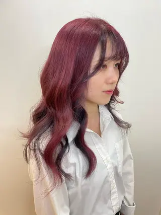 カラー 小濵 美月のヘアスタイル