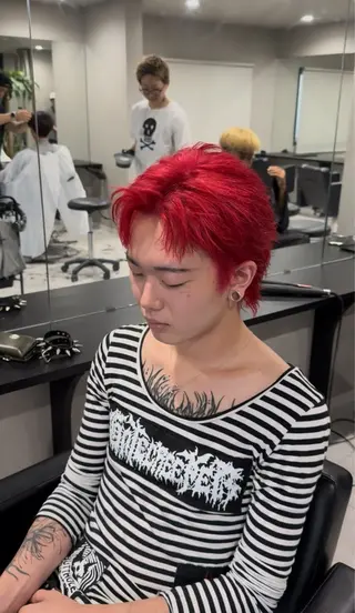 カラー メンズ B TECH by Zen sly所属・川居大翔 /京都メンズ美容師のヘアスタイル