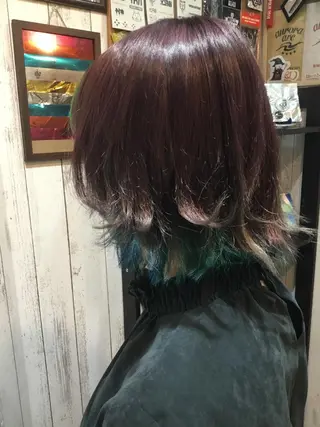 ショート カラー embrace エンブレイスのヘアスタイル